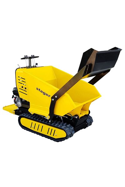 STAGER Roaba cu motor termic cu incarcator frontal RMT500SI, 9CP, 500kg, senile