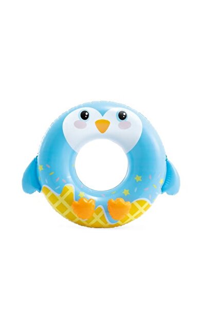 Intex Cute Animal Inflatable Swim Ring – 76 cm Colorful Water Fun for Kids