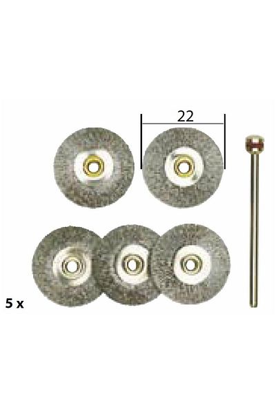 Proxxon Set discuri din otel, 22mm, 28952