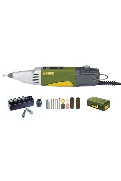 Proxxon 28481, Masina de gaurit-frezat profesionala IBS/E, 5000-20000 rpm, 100W, + geanta si ac