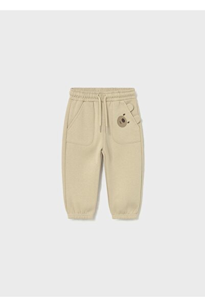 MAYORAL Baby Boy Elasticated Leggings Beige