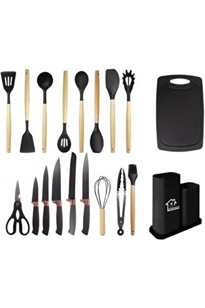 SUKILO 19-Piece Silicone Kitchen Utensil Set