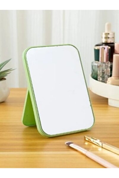 DeftHike Yeşil Makyaj Aynası Çanta Boy Masa El Aynası Masa Aynası Makyaj Ayna...