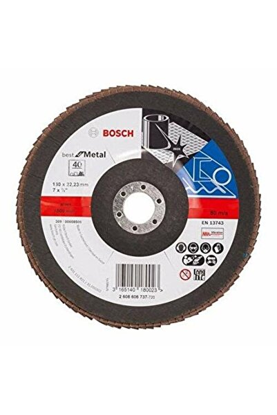 Bosch X431 flap disc, Standard for Metal 125mm, 22.23mm, 80