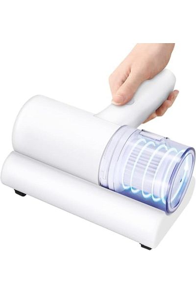 SUKILO Mattress Vacuum Cleaner – Handheld UV Bed Vacuum | Wireless Mite Removal Cleaner for Pillow