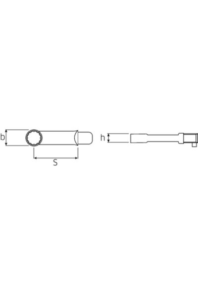 STAHLWILLE Adaptor cap inelar cheie dinamometrica, 447A SP 14 = 7/16, prinder...