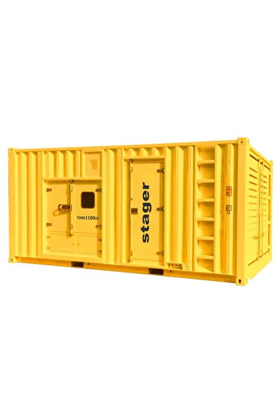 STAGER YDBD1100S3 Generator insonorizat diesel trifazat 1100kVA, 1443A, 1500rpm