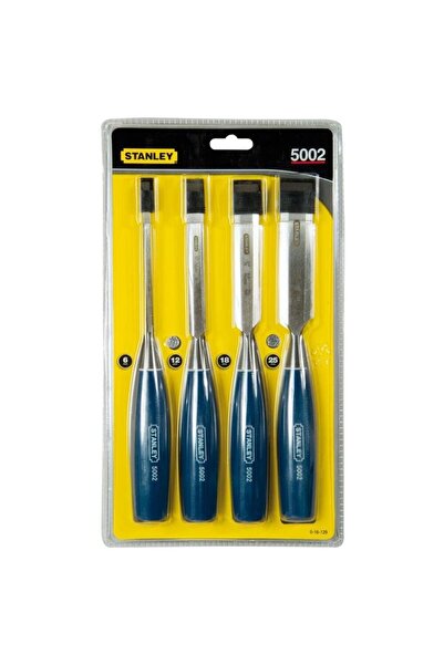 Stanley 0-16-129, set of 4 chisels 5002 for wood, blister