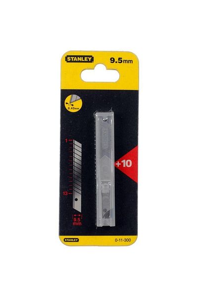 Stanley 1-11-300, 100x segmented blades, width 9mm, blister