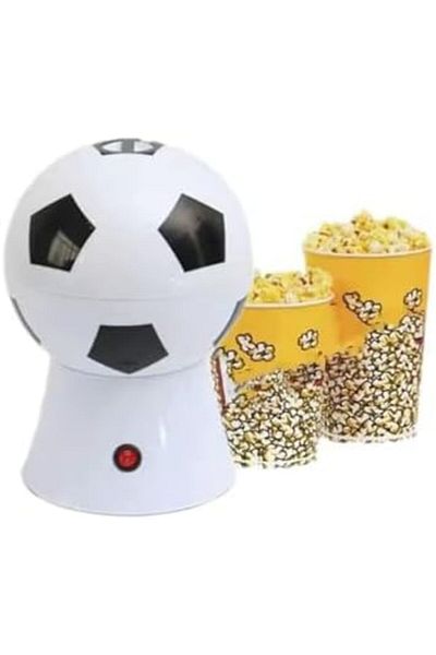 SUKILO Mini Football Popcorn Maker – DIY Hot Air Popper for Kids & Family Fun | Healthy Snack Mach