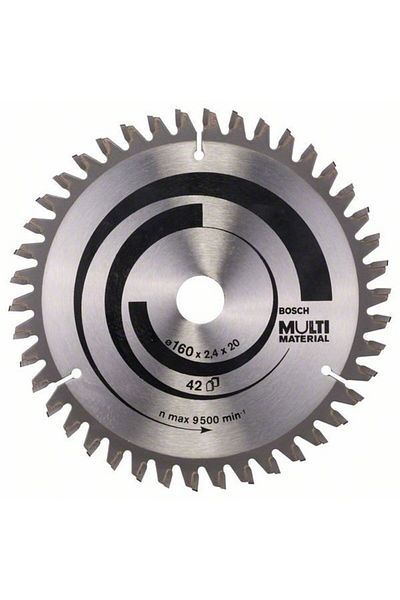 Bosch Panza ferastrau circular Multi Material, 160x20x2.4mm, 42T, reductie 16mm
