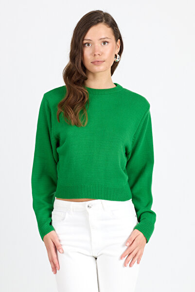 Rodi Women's Crew Neck Knitwear Blouse 048 (Standard Size S-M-L-Xl Size Compatible)