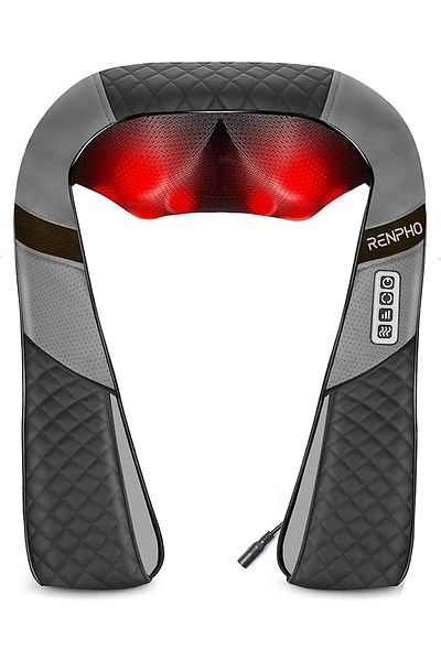 RENPHO Aparat de masaj umeri, SNM061, pentru spate, umeri, gat, picioare, masaj Shiatsu 3D pent