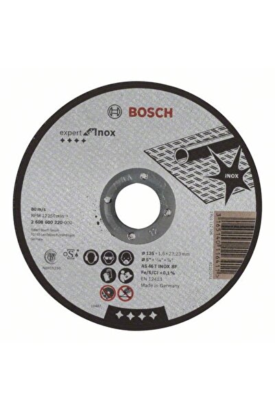 Bosch Disc de taiere drept Expert for Inox AS 46 T INOX BF, 125mm, 1.6mm