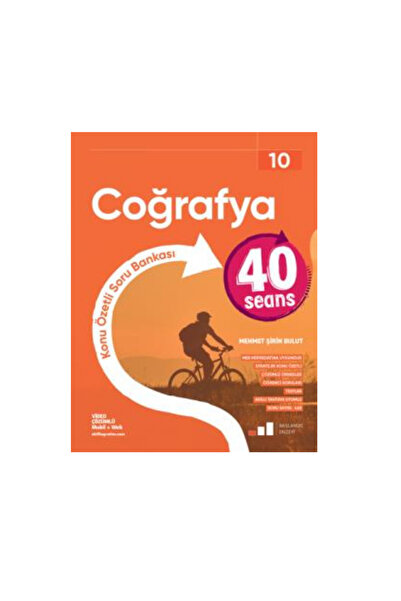 Bes Yayınları Okyanus 10. Sınıf 40 Seans Coğrafya Soru Bankası