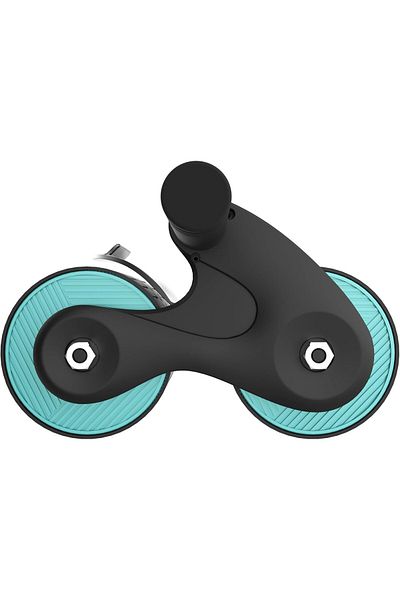 CECOTEC Roata abdominala cu revenire Drumfit AB Fit, covoras antialunecare inclus