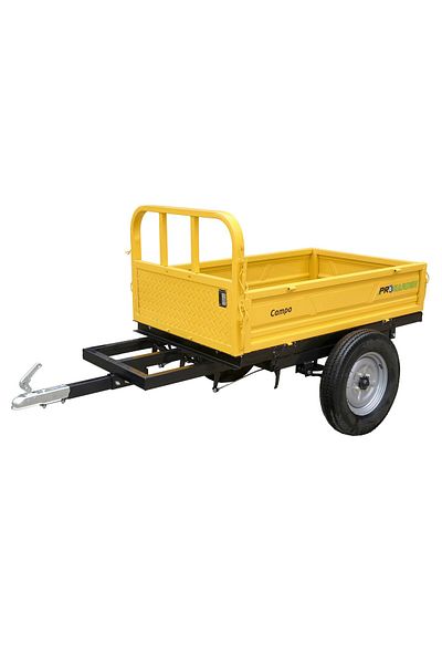 Progarden remorca 500kg minitractor, 1 osie, prindere cupla Campo RM500CT