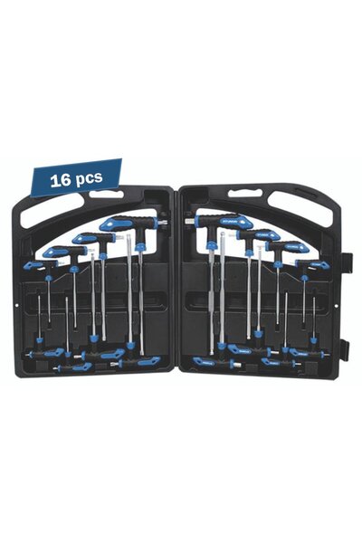 Hyundai Set 16 chei HEX plus TORX maner T HY-59551