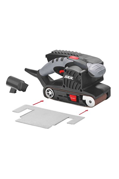 Skil 1215 AA, Slefuitor cu banda F0151215AA, 300 m/min, 650W, + accesorii