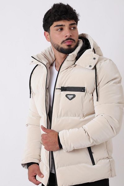 Stilkombin Nova Winter Inflatable Coat with Crested Snap Fasteners Pldp 3007_50452