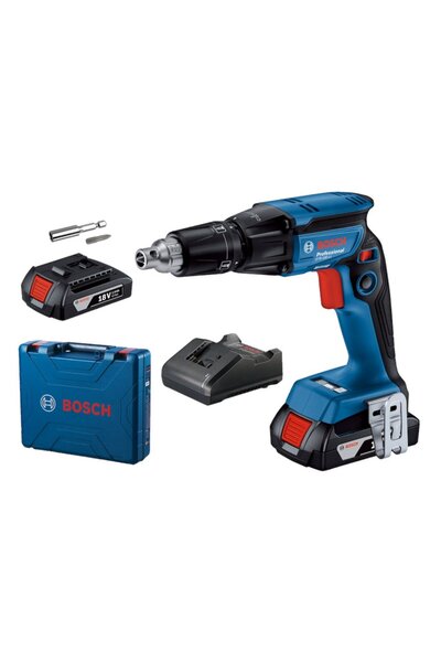 Bosch Brushless Li-Ion screwdriver GTB 185-LI, 2x GBA 18V 2.0Ah battery + GAL 18V-20