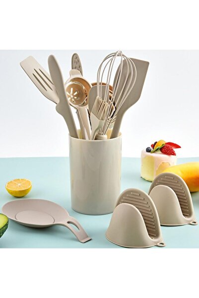 SUKILO 21-Piece Non-Stick Silicone Kitchen Utensil Set – Heat-Resistant Cooki...