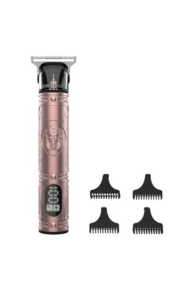 CECOTEC Masina de tuns Bamba PrecisionCare Warrior, Fara fir, LCD, Motor silentios
