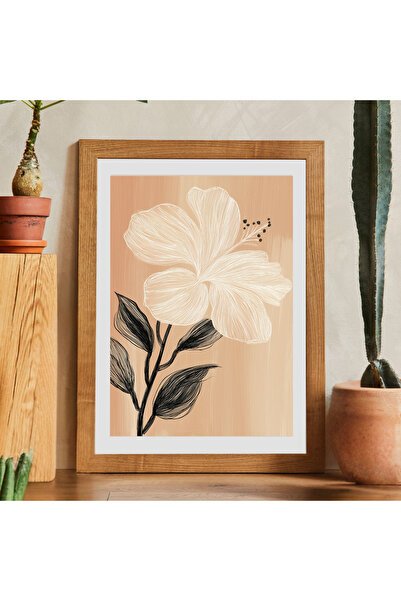 woodhomeworks Tek Parça Salon Ofis Dekor Tablo Vrynt