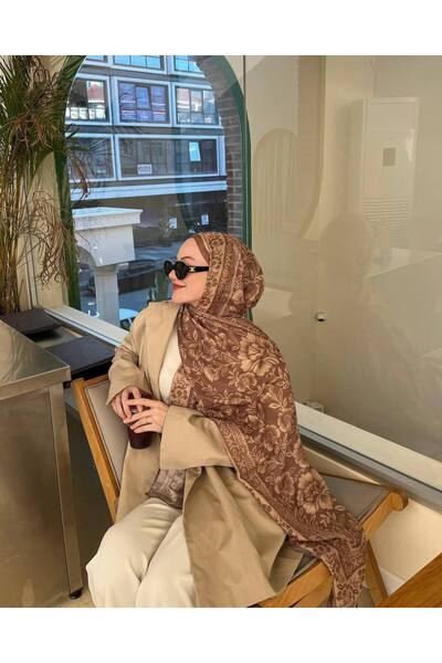 Cizgim Retro Desen Şal