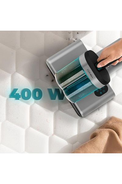 CECOTEC Aspirator UV de pat antiacarieni Conga Rockstar 4000, 400W, 13000Pa, aer cald, depozit