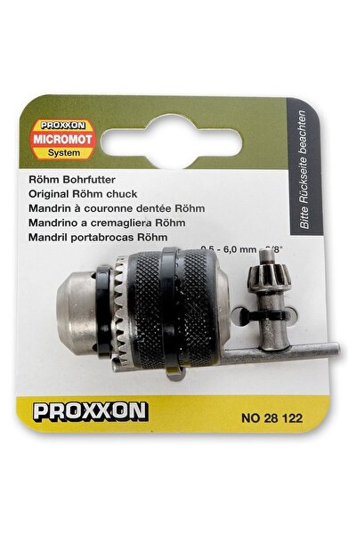 Proxxon Mandrina manuala cu cheie, 28122, 0.6 - 6.5mm