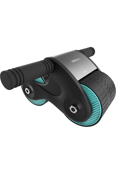 CECOTEC Roata abdominala cu revenire Drumfit AB Fit, covoras antialunecare inclus