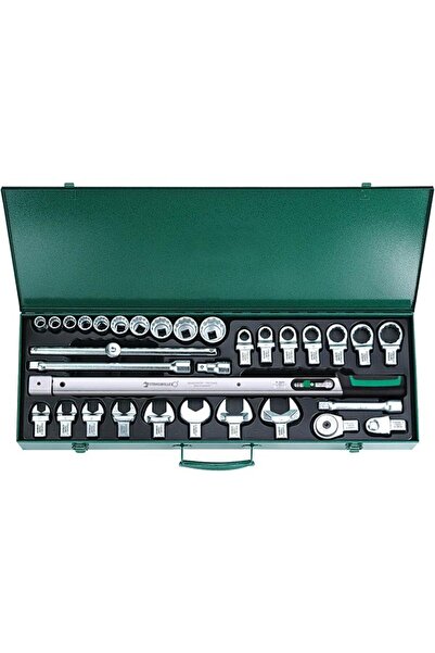 STAHLWILLE Set cheie dinamometrica + 32 de piese 730R/40/32 quick, 80-400 Nm