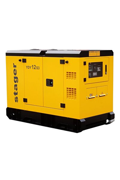STAGER YDY12S3 Generator insonorizat 12kVA, 16A, 1500rpm, trifazat, diesel