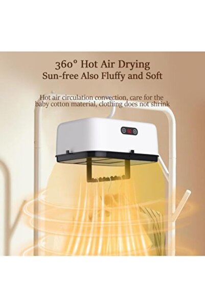 SUKILO Portable Clothes Dryer with Bag, Electric Mini Heated Indoor Clothes Dryer machine - Compact