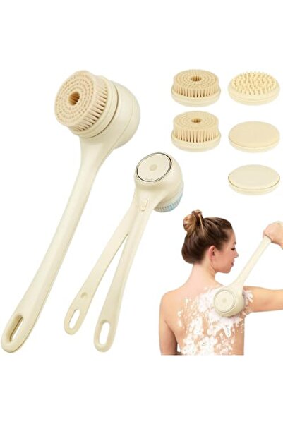 SUKILO فرشاة الجسم الكهربائية من سوكيلو، مقاومة للماء بدرجة IPX7، فرشاة استحمام قابلة لإعادة الشحن بسرعة مزدوجة 12000 دورة في الدقيقة مع لو