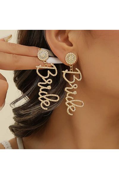 seltuğ Beaded Bride Earrings