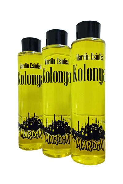 HİLALPAK Mardin Esintisi Kolonya 6 Adet 400 Ml'lik ( Bıttım, Nergis, Safran B...