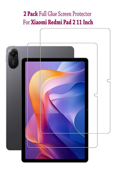 Generic 2 Pack Xiaomi Redmi Pad 2 11 Inch Premium Tempered Glass Screen Protector