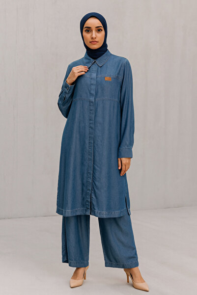 Doque 56008TAKIM ÖNDEN GİZLİ DÜĞMELİ TANSEL TAKIM QYS TAKIM 56008 #24-05#