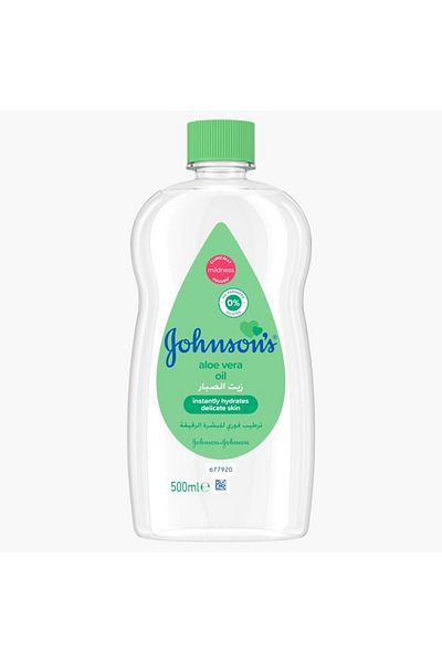 Johnson Johnson's Aloe Vera Body Oil