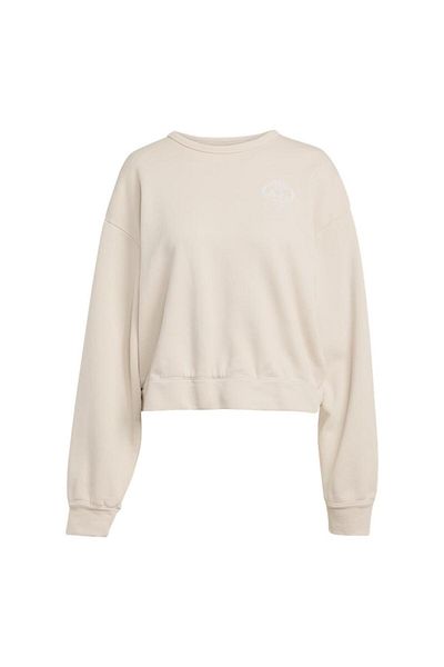 adidas Hanorac de damă bej BUFFY CREW JX1275