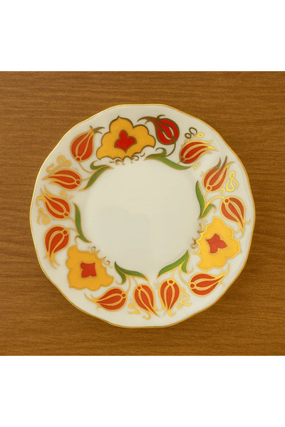 Güral Porselen 6 lı Çay Bardağı Altlığı