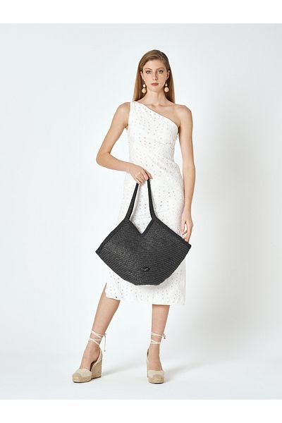 Pierre Cardin Pi̇erre Cardi̇n Women's Straw Hand Bag 05Pc25Y1503