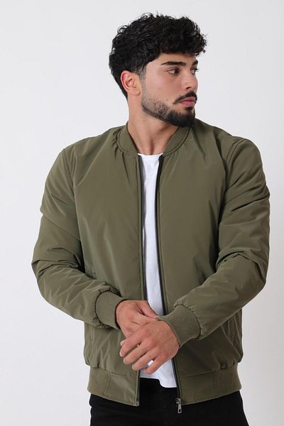 Stilkombin معطف موسمي بياقة جامعية وخصر مطاطي Bl 1705_60298