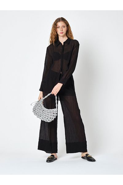 Pierre Cardin Pi̇erre Cardi̇n Women's Straw Hand Bag 05Pc25Y20268