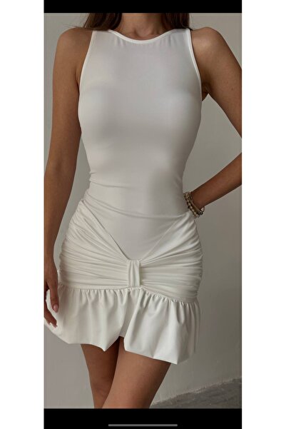Miran Miranfashion etek kurdela elbise