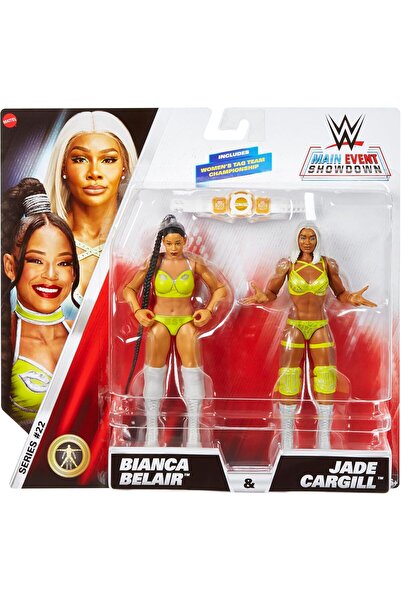 mattel WWE Main Event Showdown Series-22 Jade Cargill & Bianca Belair JGD61