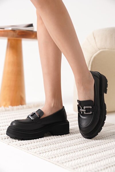 Zerenyus Terry Premium Чорні жіночі лофери