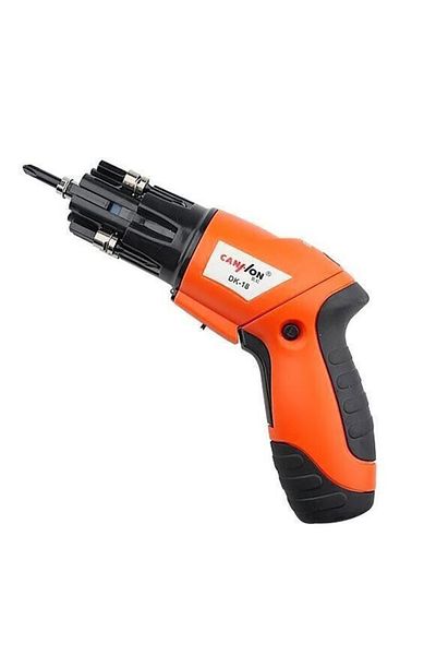 CANHON 6-in-1 Quick-Switch Cordless Rechargeable Screwdriver for Household Tasks